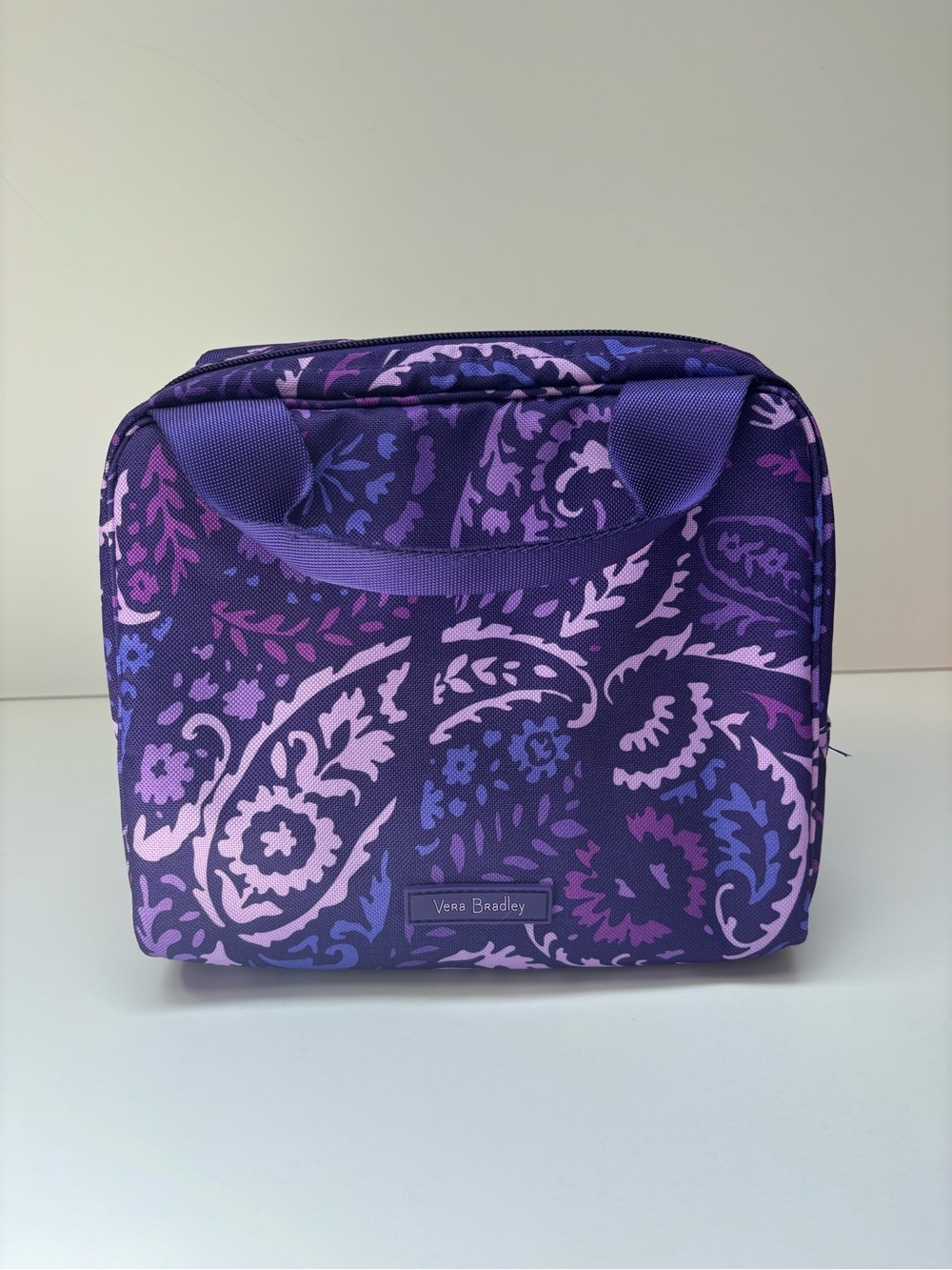 Vera Bradley Purple Paisley Lunch Tote